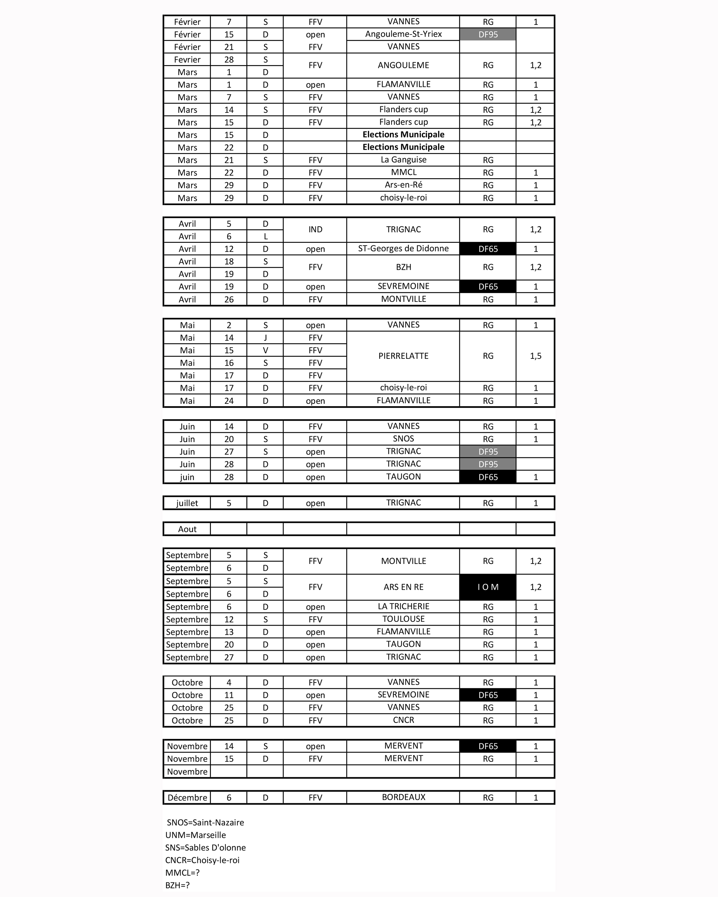 calendrier complet de 2026 avec Taugon..jpg